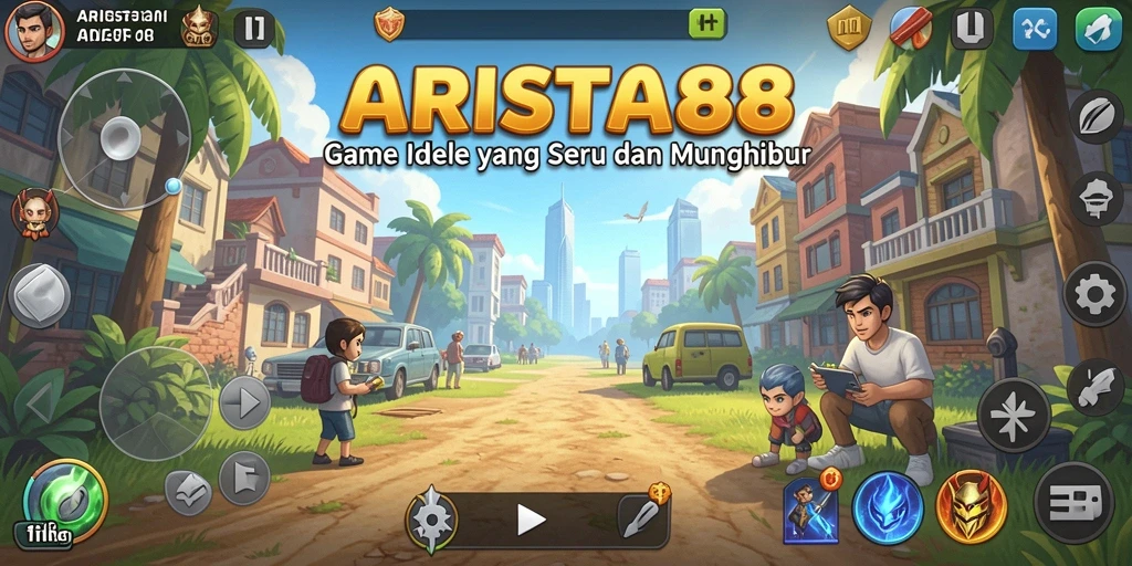Tampilan gameplay Idle yang menarik dan mengasyikkan di ARISTA88.