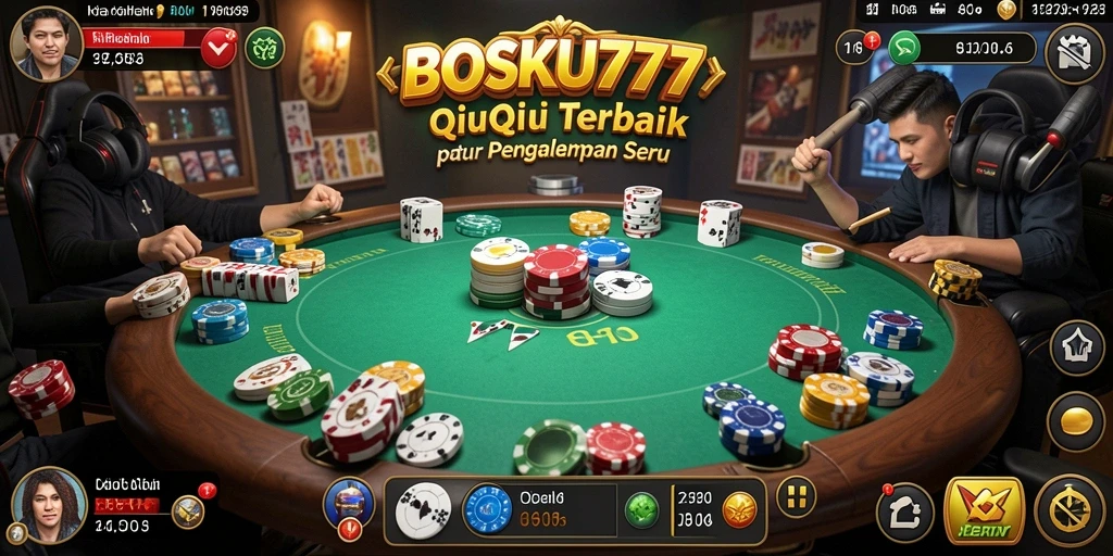 Tampilan gameplay QiuQiu yang menarik dan penuh aksi.