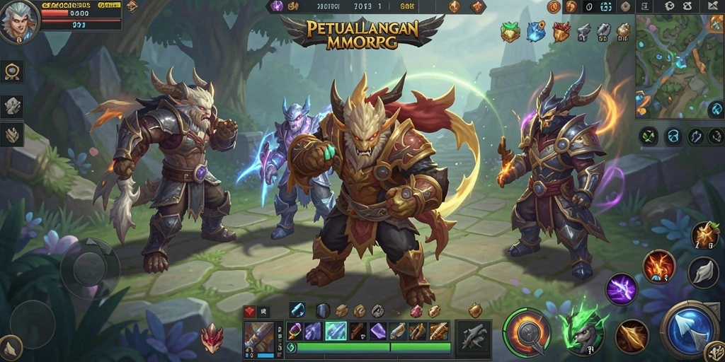 Gameplay seru di dunia petualangan GACOR305 dengan teman-teman.