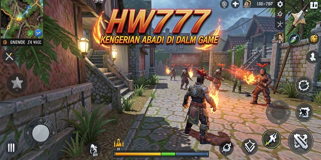 Gambaran menakutkan dari gameplay HW777 yang seram.