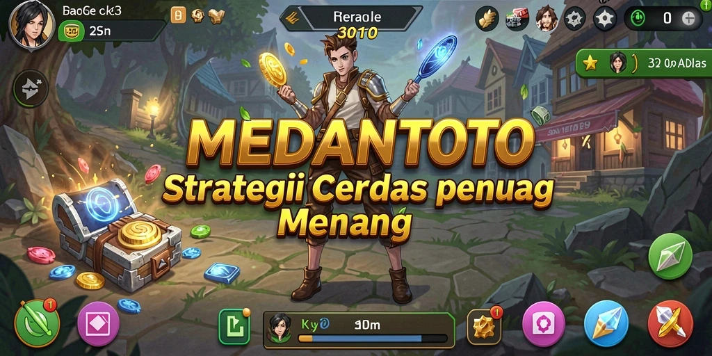 Tampilan gameplay MEDANTOTO yang menarik dan strategis.
