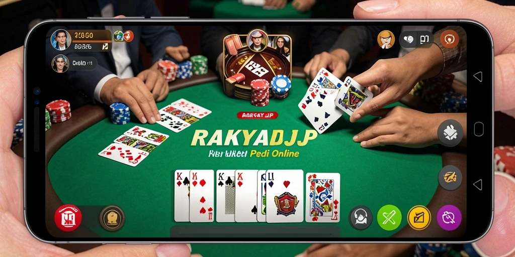Tampilan gameplay Poker yang menarik dan mendebarkan.