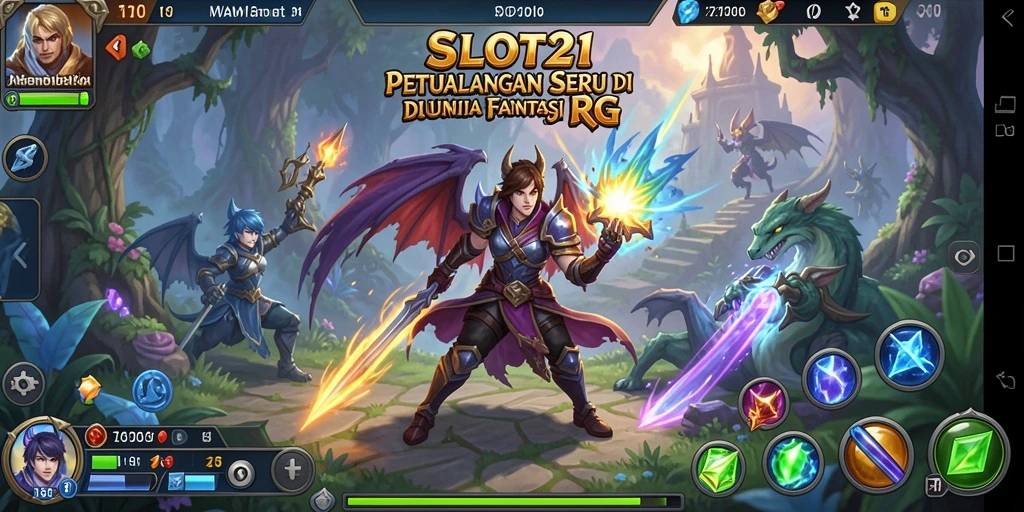 Tampilan gameplay RPG yang menakjubkan dan penuh aksi.