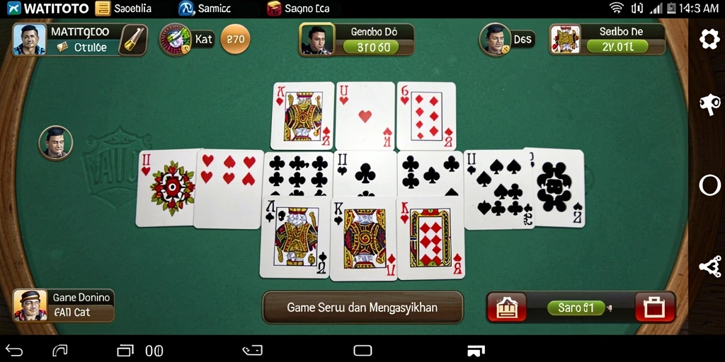 Tampilan gameplay seru WATITOTO yang menyenangkan.