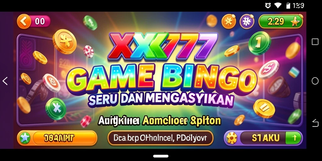 Tampilan gameplay seru dari permainan Bingo XXX777.